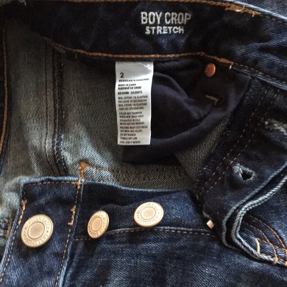 AEO Boy Crop Stretch Jean Sz 2 - Picture 3 of 4